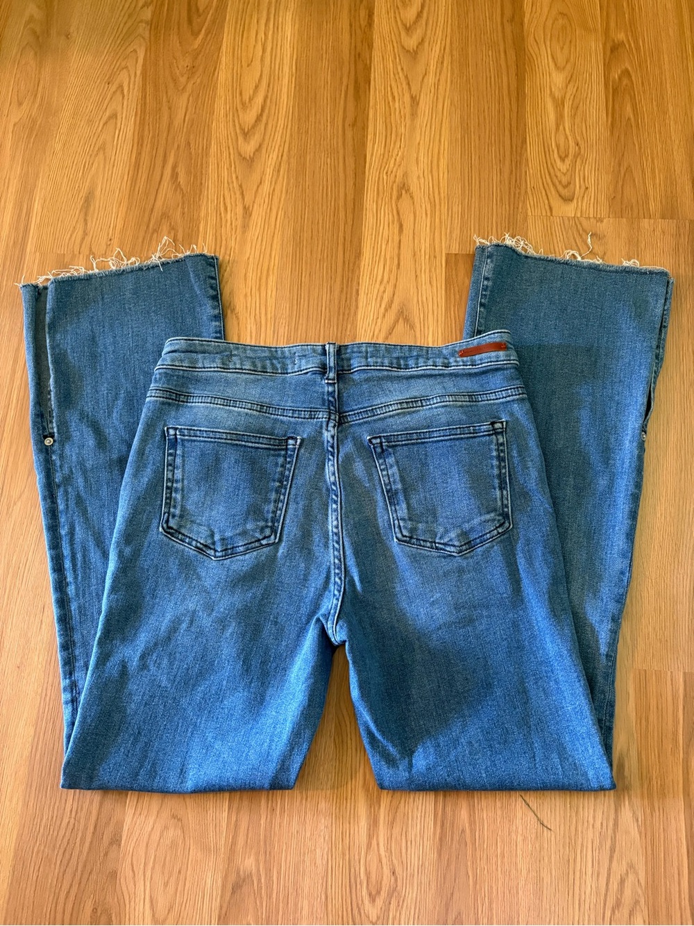 Anthropologie’s Pilcro and the Letterpress High-Rise Skinny Bootcut Jeans Sz 29 - Picture 5 of 10